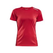 Rush ss tee wmn bright red s