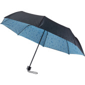 Polyester (170T) paraplu Ryan lichtblauw