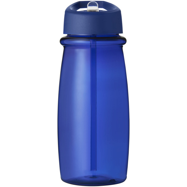 H2O Active® Pulse 600 ml spout lid sport bottle - Blue