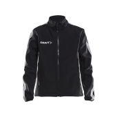*Pro Control softshell jacket jr black 122/128
