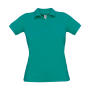 Safran Pure/women Polo - Real Turquoise