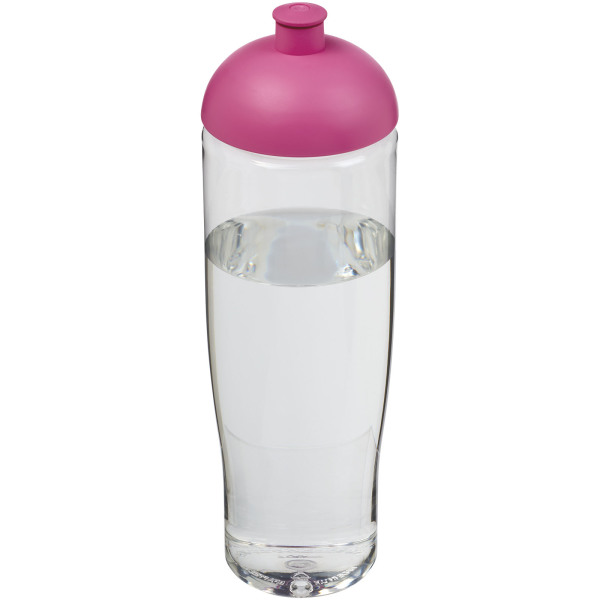 H2O Active® Tempo 700 ml dome lid sport bottle - Transparent/Pink