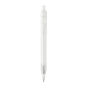 GRS RPET X8 transparent pen, white