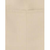 AMSTERDAM - Recycled Bib Apron with Pocket - White - One Size