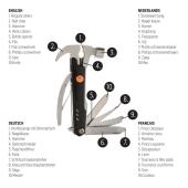 Excalibur hamer tool, zwart