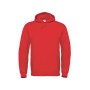 B&C ID.003 Cotton Rich Hooded Sweatshirt Red XXL