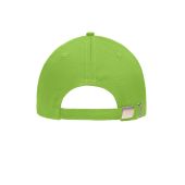 MB6526 5 Panel Sandwich Cap lime/wit one size