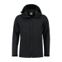 L&S Jacket Hooded Softshell for him dark grey 3XL