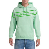 Gildan Sweater Hooded HeavyBlend for him Mint Green XXL