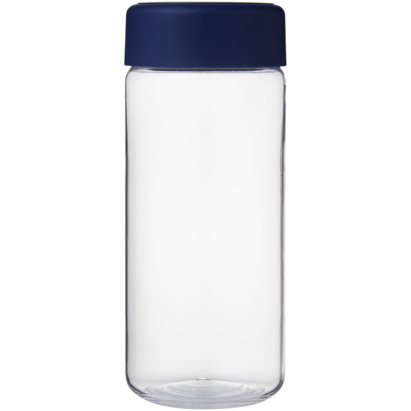 H2O Active® Octave Tritan™ 600 ml screw cap water bottle - Transparent clear/Blue