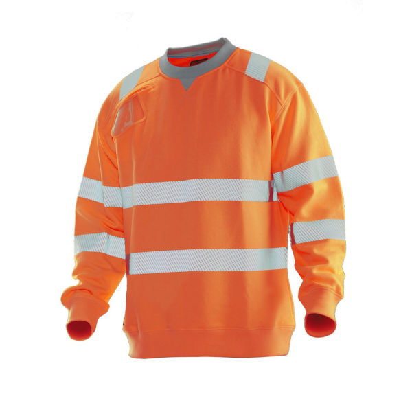 Jobman 5123 Hi-vis sweatshirt oranje xxl