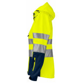 6423 3 LAYER JACKET HV LADY Yellow XS