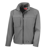 Men's Classic Softshell Jacket - Grey - 2XL