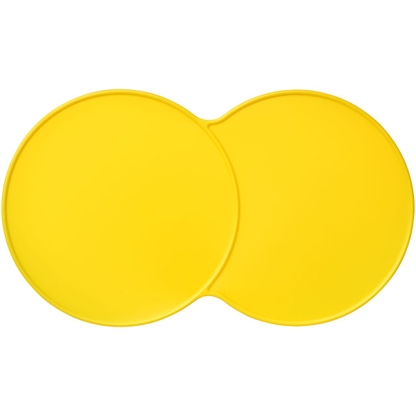 Sidekick plastic coaster - Yellow