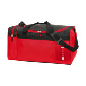 Cannes Sports/Overnight Bag - Red/Black