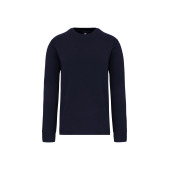 Sweater ingezette mouwen Navy L