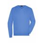 Men's V-Neck Pullover - glacier-blue - 3XL