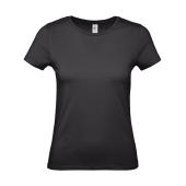 #E150 /women T-Shirt - Black Pure - S