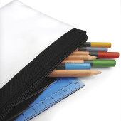 Sublimation Pencil Case - Black - One Size