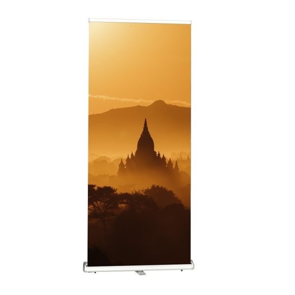 Roll-Banner Triangle - 85 x 220 cm 1 Voet