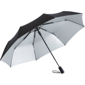 AC pocket umbrella FARE® Doubleface - black/silver