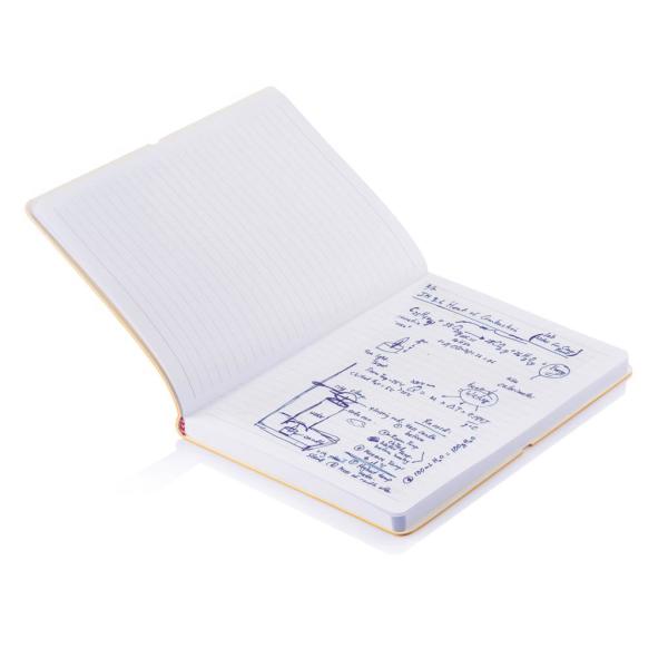 Deluxe softcover A5 notitieboek, oranje