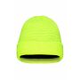 MB7142 Reflective Winter Beanie - bright-yellow - one size