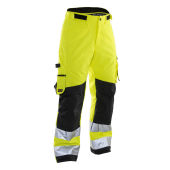 Jobman 2236 Hi-vis winter trousers star geel/zwart D092