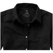 Vaillant oxford damesoverhemd met lange mouwen - Zwart - S