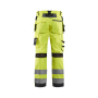 High Vis Werkbroek met ventilatie en gereedschapszakken
