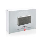 Vogue speaker powerbank, grijs
