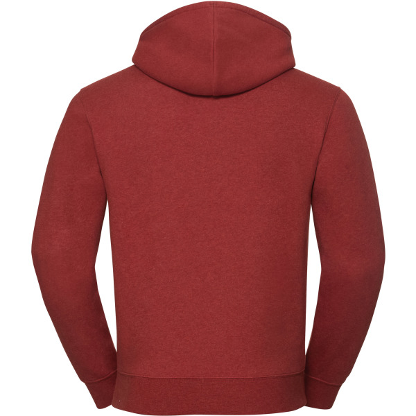 Authentic hooded melange sweatshirt Brick Red Melange M