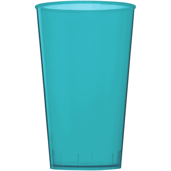 Arena 375 ml plastic tumbler - Transparent aqua blue