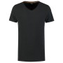 T-shirt Premium V Hals Heren 104003 Black 4XL