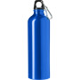 Aluminium flask cobalt blue