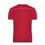 Men's Workwear T-Shirt - SOLID - - red - L