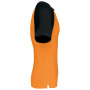 Baseball - Tweekleurig T-shirt Orange / Black S