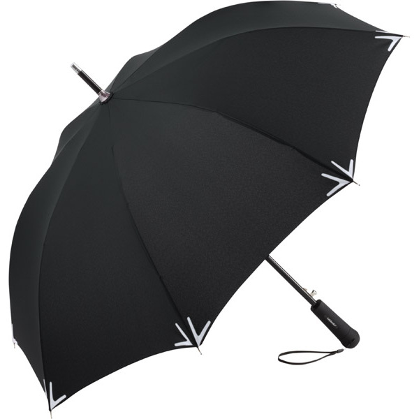 AC regular umbrella Safebrella® LED - black