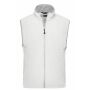 Men's Softshell Vest - off-white - 3XL