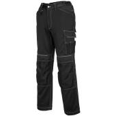 PW3 Lightweight Stretch Trousers, Black, 30/R, Portwest
