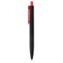 X3 zwart smooth touch pen, rood, zwart