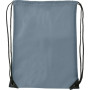 Polyester (210D) drawstring backpack Steffi grey
