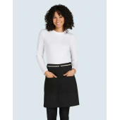 CORSICA - Cord Bistro Apron with Pocket - Black - One Size