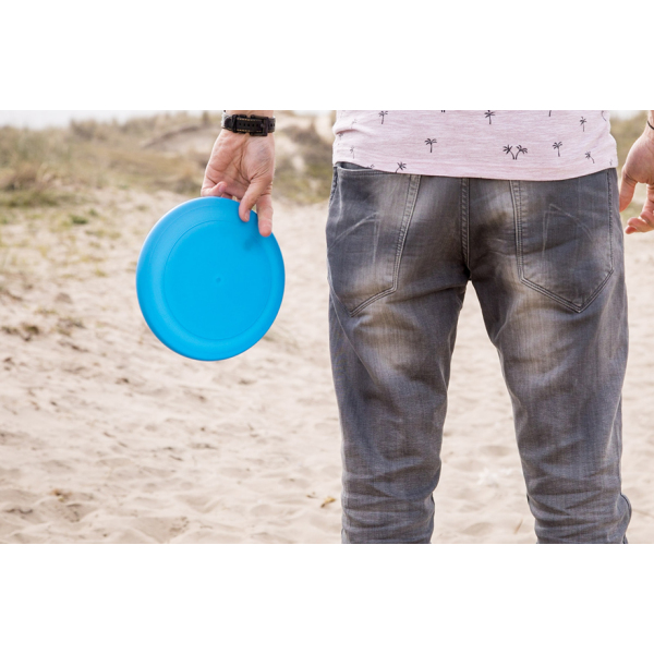 Frisbee van gerecycled plastic