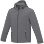 Langley men's softshell jacket - Steel grey - 3XL