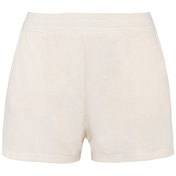 Dames short Terry Towel Ivory XS