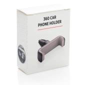 360 car phone holder, black