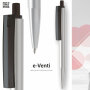 Ballpoint Pen e-Venti Silver Black