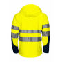 6419 Shell Jacket HV Blue/Yellow XS