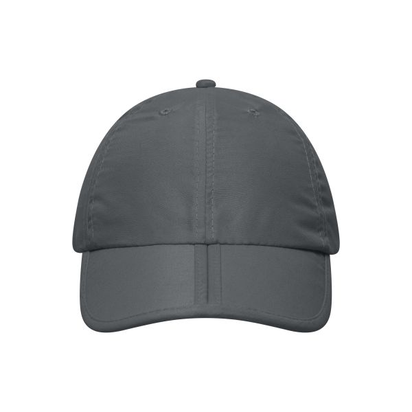 MB6155 6 Panel Pack-a-Cap donkergrijs one size